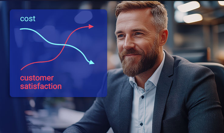 How can claims handling costs be reduced by 30% while boosting customer satisfaction simultaneously?