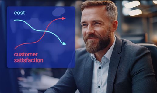 How can claims handling costs be reduced by 30% while boosting customer satisfaction simultaneously?